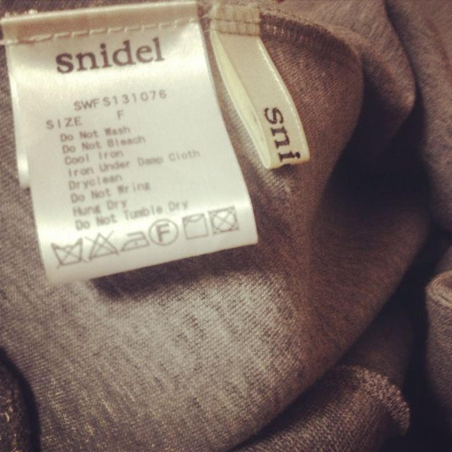 SNIDEL(スナイデル)のsnidel スカート レディースのスカート(ミニスカート)の商品写真