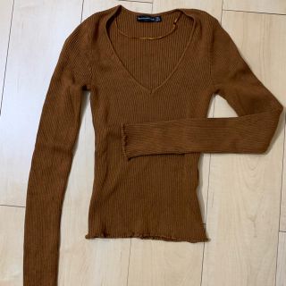 ベルシュカ(Bershka)のショート丈 トップス(カットソー(長袖/七分))