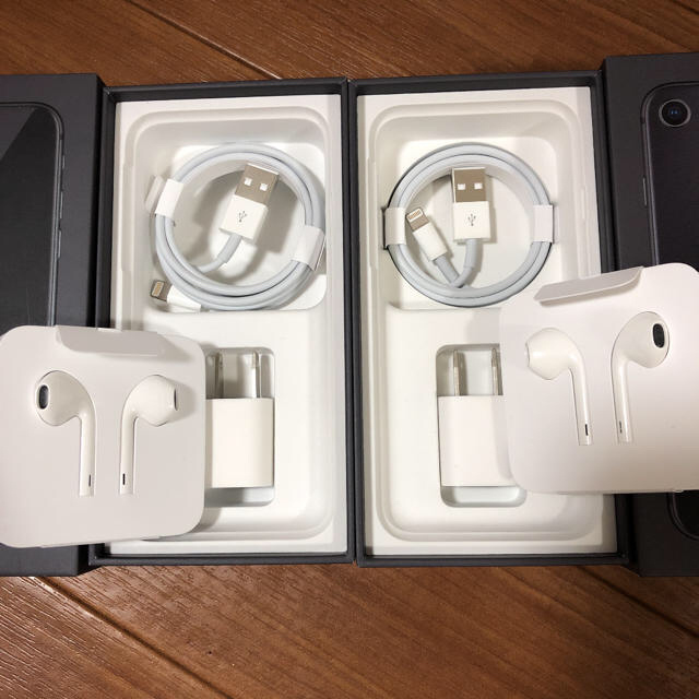 iPhone8  イヤホン 付属品 セット 充電器 1