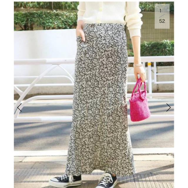 SLOBE IENA(スローブイエナ)のslobe  iena  小花柄マーメイドロングスカート レディースのスカート(ロングスカート)の商品写真