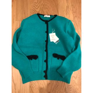 ビームスボーイ(BEAMS BOY)のvintage ウール 配色 カーディガン (カーディガン)