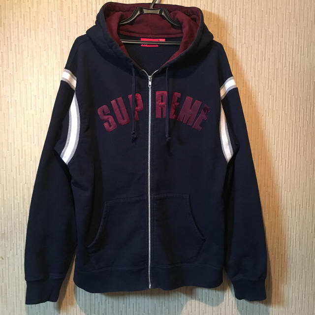 Supreme Jet Sleeve Zip Up Hooded パーカー