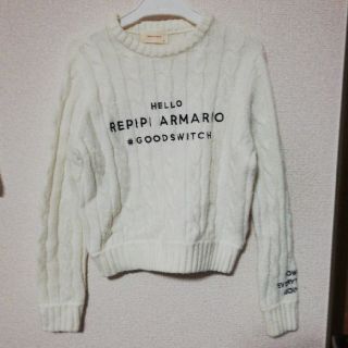 レピピアルマリオ(repipi armario)のrepipi armarioニット(kanomamaさん専用)(ニット)