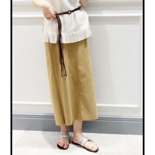 プラージュ(Plage)の最終値下げ☆Plage★ Eco Suede ミディスカート(ひざ丈スカート)