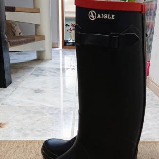 エーグル(AIGLE)のかしす様専用 送料込み！AIGLEブーツ(レインブーツ/長靴)