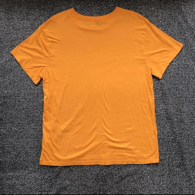 H&M(エイチアンドエム)のH&M オレンジ無地Tシャツ XLサイズ   メンズのトップス(Tシャツ/カットソー(半袖/袖なし))の商品写真