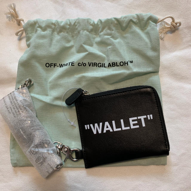 いいスタイル 新品 off white 財布 オフホワイト off white カード ...