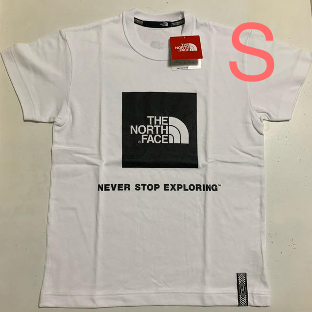 THE NORTH FACE(ザノースフェイス)の新品 ノースフェイス レイジショート スリーブボックスロゴTシャツ メンズのトップス(Tシャツ/カットソー(半袖/袖なし))の商品写真