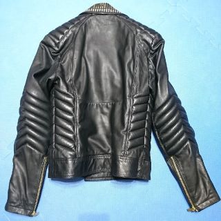 VERSACE - versace h&m レザージャケット ライダースジャケット