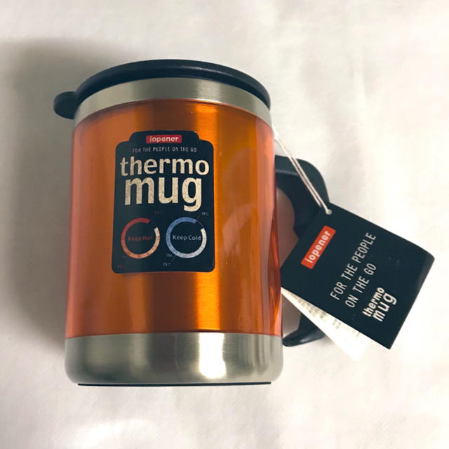 thermo mug(サーモマグ)の新品★iopener thermo mug★サーモマグ 保温 保冷 スポーツ/アウトドアのアウトドア(食器)の商品写真