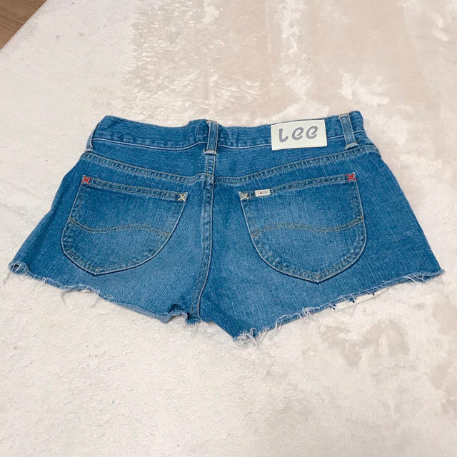 Lee(リー)の!!お値下げしました!!デニムショートパンツ ショーパン Lee デニム レディースのパンツ(デニム/ジーンズ)の商品写真