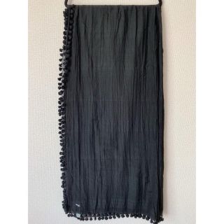 ユナイテッドアローズ(UNITED ARROWS)のnori様専用♡美品♡matta ストール ブラック(ストール/パシュミナ)