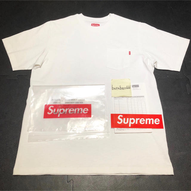 18ss Supreme pocket tee シュプリーム ポケット Tシャツ