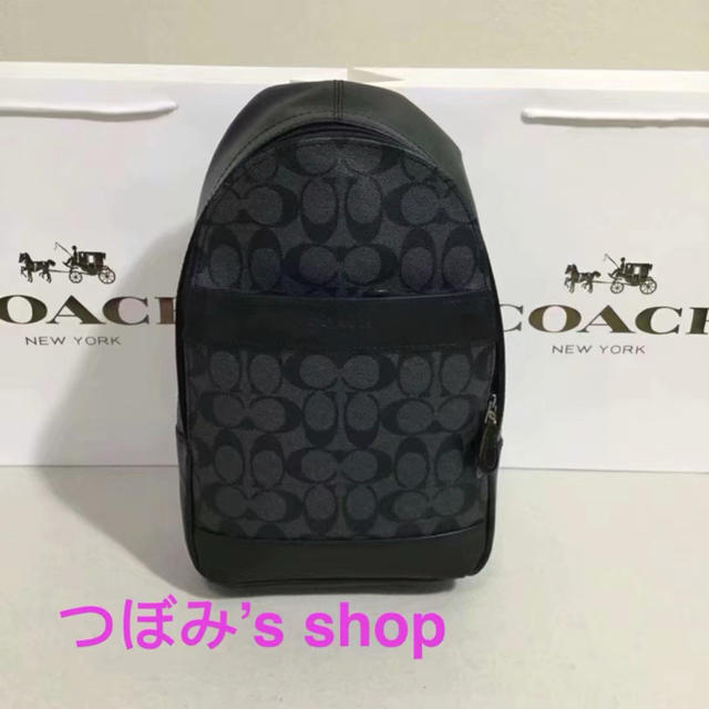 COACHバッグコーチ ボディバッグ F54787 メンズ ショルダーバッグ