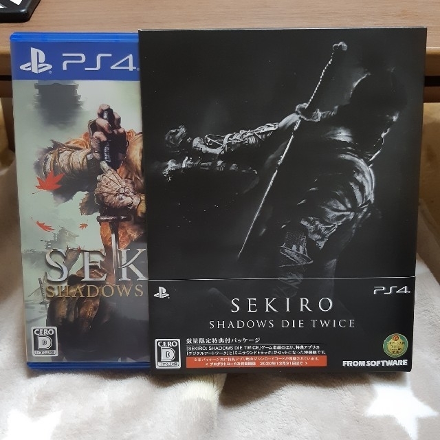 PlayStation4(プレイステーション4)のせきろう sekiro 隻狼  ps4シリアルコード未使用 エンタメ/ホビーのゲームソフト/ゲーム機本体(家庭用ゲームソフト)の商品写真