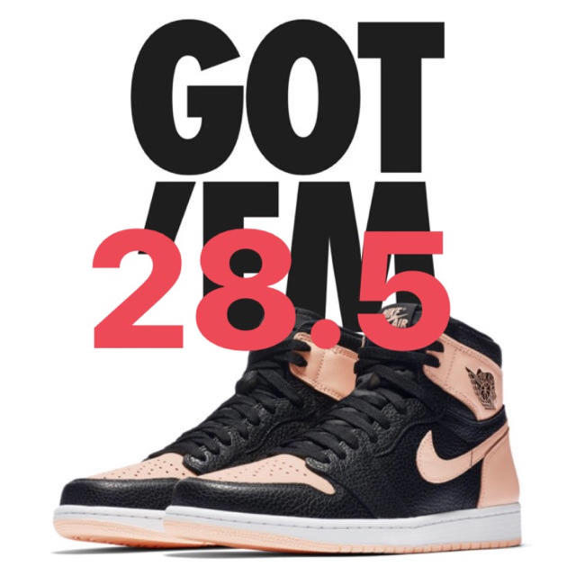 AIR JORDAN 1 RETRO HIGH OG CRIMSON TINT