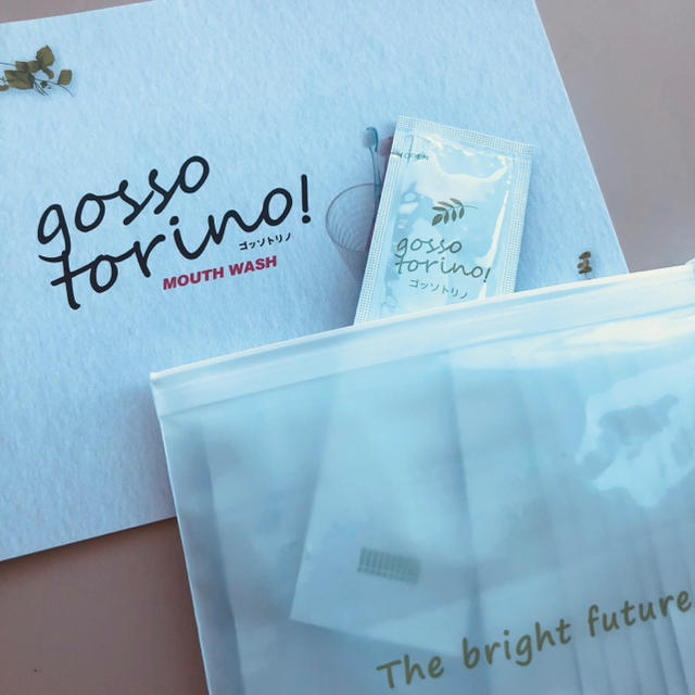 【送料無料】gossotorino!ゴッソトリノ-30包 コスメ/美容のオーラルケア(マウスウォッシュ/スプレー)の商品写真