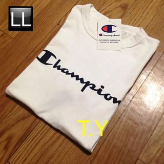 チャンピオン(Champion)のChampion Tシャツ 白 Supreme EMODA Ungrid好きに(Tシャツ/カットソー(半袖/袖なし))