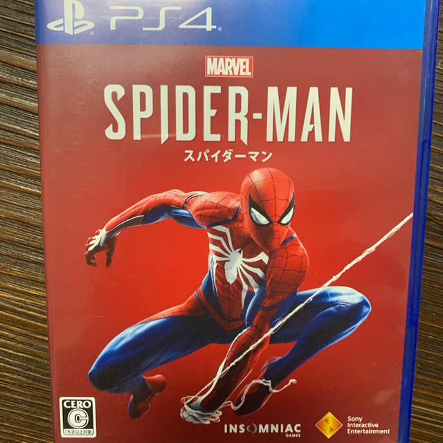 PlayStation4(プレイステーション4)のPS4 スパイダーマン エンタメ/ホビーのゲームソフト/ゲーム機本体(家庭用ゲームソフト)の商品写真