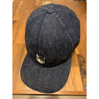 メゾンキツネ(MAISON KITSUNE')のメゾンキツネ  キャップ デニム(キャップ)