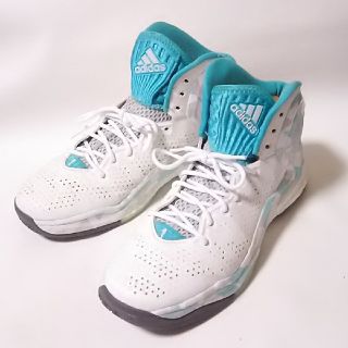 アディダス(adidas)の
限定コラボ!アディダスデリックローズ5ブースト高級スニーカー白水色


(スニーカー)