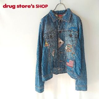 drug store's　ドラッグストアーズ　デニムジャケット　Gジャン　F