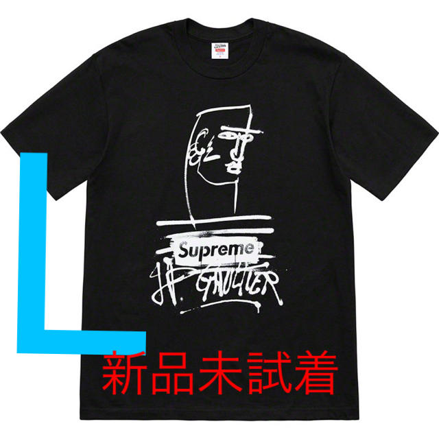 Supreme Jean Paul Gaultier Tee black Lメンズ