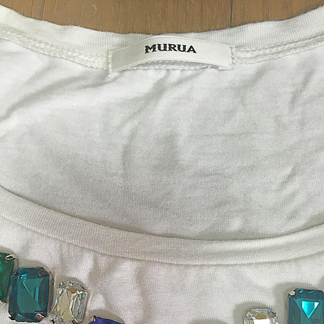 MURUA(ムルーア)のMURUAビーズタンクトップ レディースのトップス(タンクトップ)の商品写真