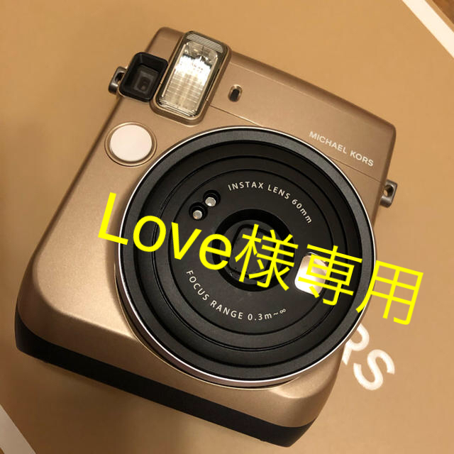 MICHEAL　KORSチェキinstaxmini70 ゴールド