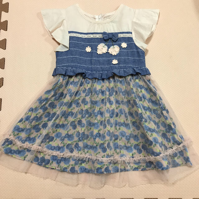 Souris(スーリー)のやすや様専用☆ souris ワンピース 95と100 キッズ/ベビー/マタニティのキッズ服女の子用(90cm~)(ワンピース)の商品写真