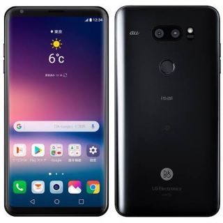 エルジーエレクトロニクス(LG Electronics)のisai v30＋(スマートフォン本体)