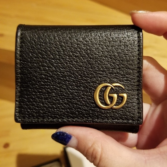 Gucci(グッチ)のバーバ様専用  GUCCI GGマーモント コインケース 極美品 レディースのファッション小物(コインケース)の商品写真