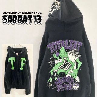 SABBAT13 フルジップアップ パーカー TOTALFAT コラボ