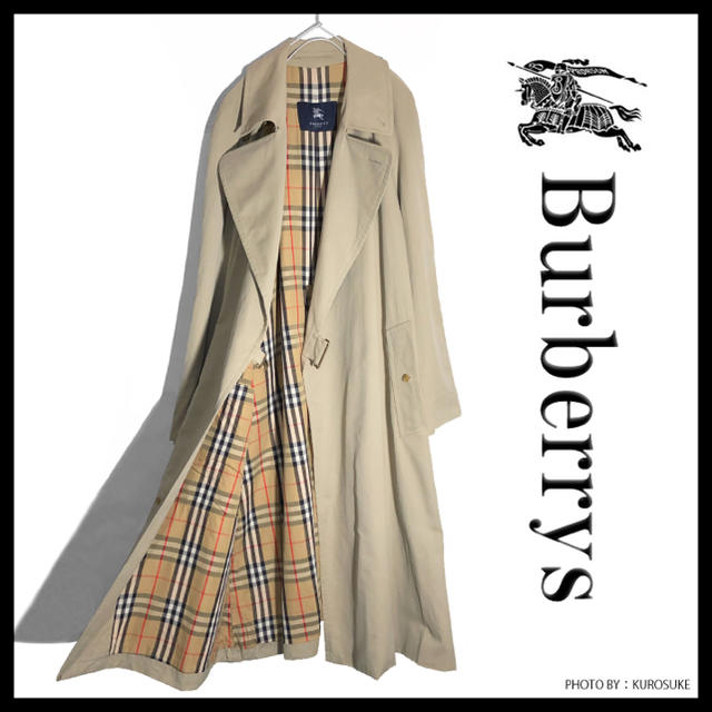 BURBERRY(バーバリー)の交渉アリ‼︎ 英国製 バーバリー タイロッケンコート メンズのジャケット/アウター(ステンカラーコート)の商品写真