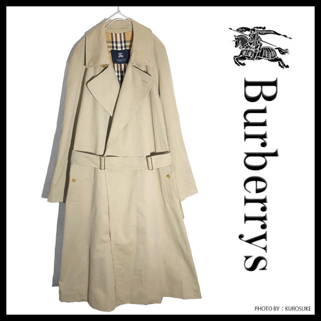 BURBERRY(バーバリー)の交渉アリ‼︎ 英国製 バーバリー タイロッケンコート メンズのジャケット/アウター(ステンカラーコート)の商品写真
