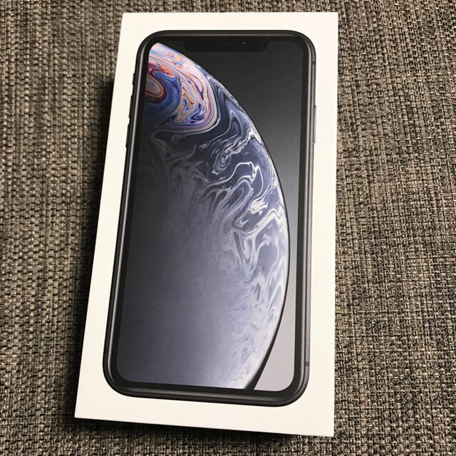 iPhone(アイフォーン)の新品 iPhone XR 256gb SIMフリー ブラック スマホ/家電/カメラのスマートフォン/携帯電話(スマートフォン本体)の商品写真