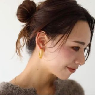 トゥデイフル(TODAYFUL)のtodayful／Acrylic Hoop Pierce(ピアス)