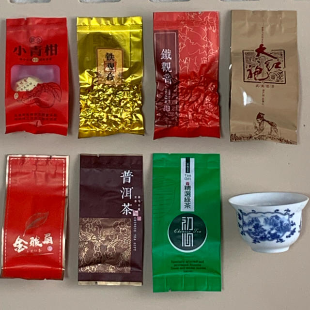 中国茶　飲みくらべセット（茶杯１個サービス中） 食品/飲料/酒の飲料(茶)の商品写真