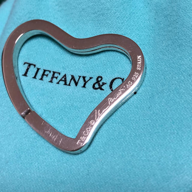 Tiffany & Co. - 《ティファニー》オープンハート キーリングの通販 by nano's shop｜ティファニーならラクマ