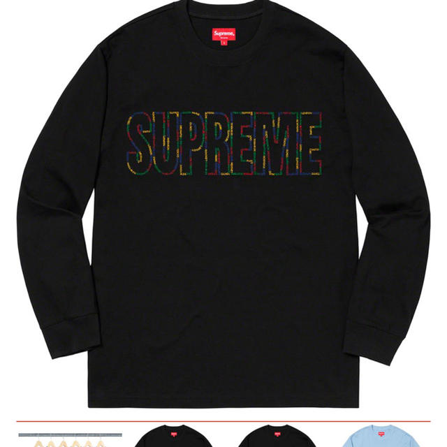 Supreme(シュプリーム)の最安値！supreme International L/S Tee メンズのトップス(Tシャツ/カットソー(七分/長袖))の商品写真
