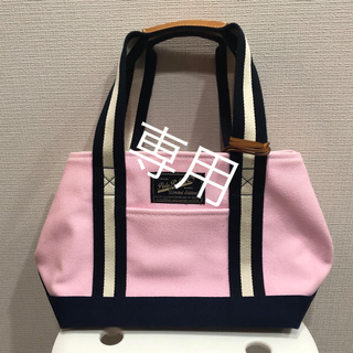 ポロラルフローレン(POLO RALPH LAUREN)のラルフローレン トートバック 春 ピンク 美品 最終値下げ(トートバッグ)