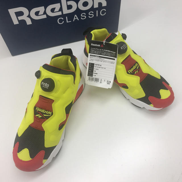 Reebok(リーボック)のReebok ポンプフューリー シトロン INSTAPUMP FURY OG レディースの靴/シューズ(スニーカー)の商品写真