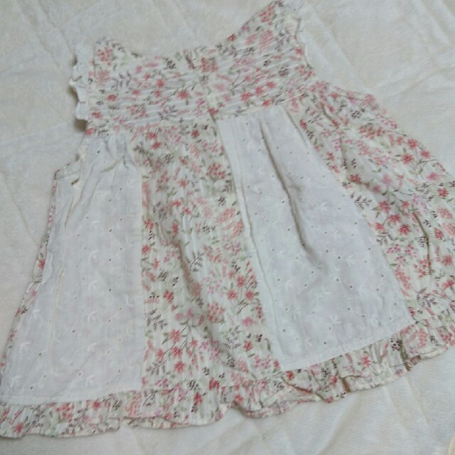 shama(シャマ)のShama Maruta◆ナチュラルテイストのカットソー90 キッズ/ベビー/マタニティのキッズ服女の子用(90cm~)(Tシャツ/カットソー)の商品写真