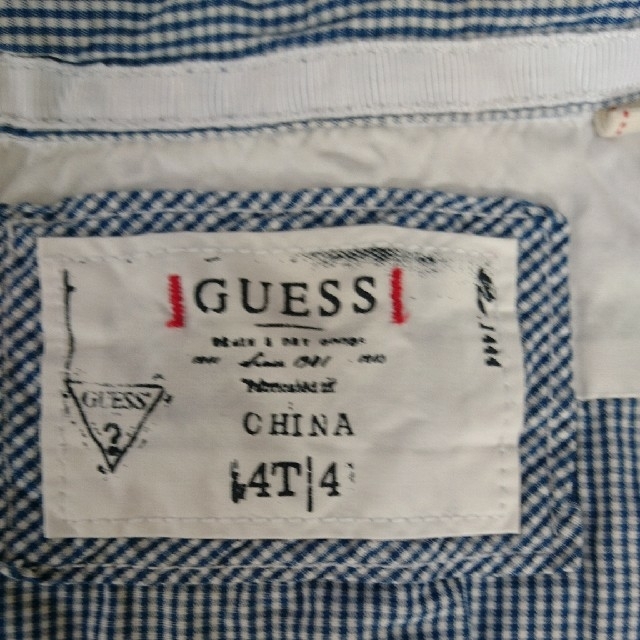 GUESS(ゲス)のGUESS カジュアルシャツ 最終再値下げしました！ キッズ/ベビー/マタニティのキッズ服男の子用(90cm~)(ブラウス)の商品写真