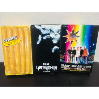 スマップ(SMAP)の【最終価格!!】SMAP LIVEビデオ3本セット  VHS(アイドルグッズ)