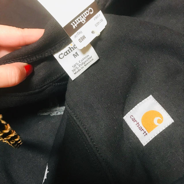 carhartt(カーハート)の★Carhartt★裏起毛スウェットトレーナー★LOWRIDER★黒M★B系 メンズのトップス(スウェット)の商品写真