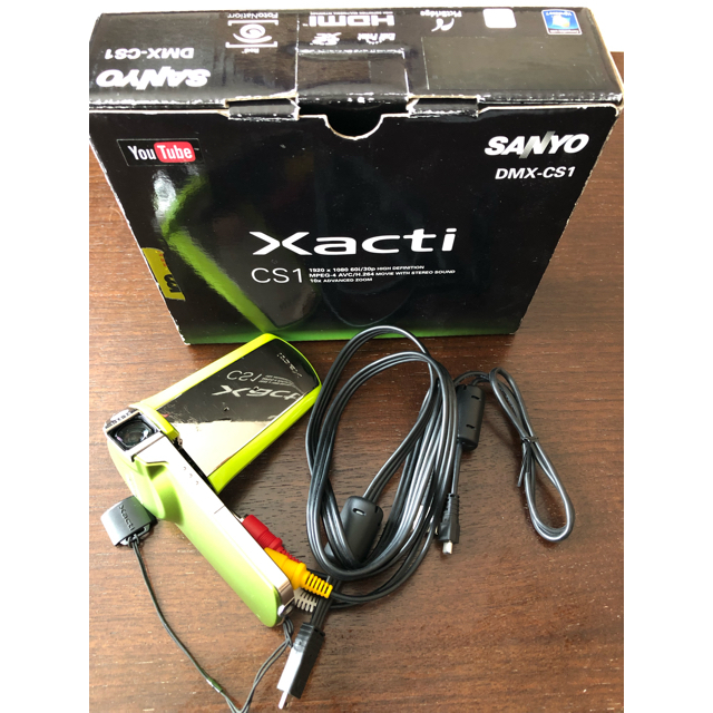 SANYO(サンヨー)のSanyo xacti DMX-CS1 スマホ/家電/カメラのカメラ(ビデオカメラ)の商品写真