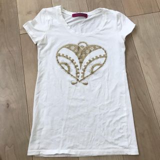 ドーリーガールバイアナスイ(DOLLY GIRL BY ANNA SUI)のハート Tシャツ(Tシャツ(半袖/袖なし))