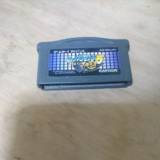 ゲームボーイアドバンス(ゲームボーイアドバンス)のGBA ロックマンエグゼ５ ブルース版(携帯用ゲームソフト)