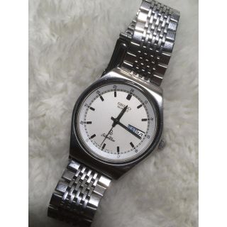 セイコー(SEIKO)のセイコー シルバーウェーブ8229-6040 サファイアガラス☆新品電池☆完動品(腕時計(アナログ))